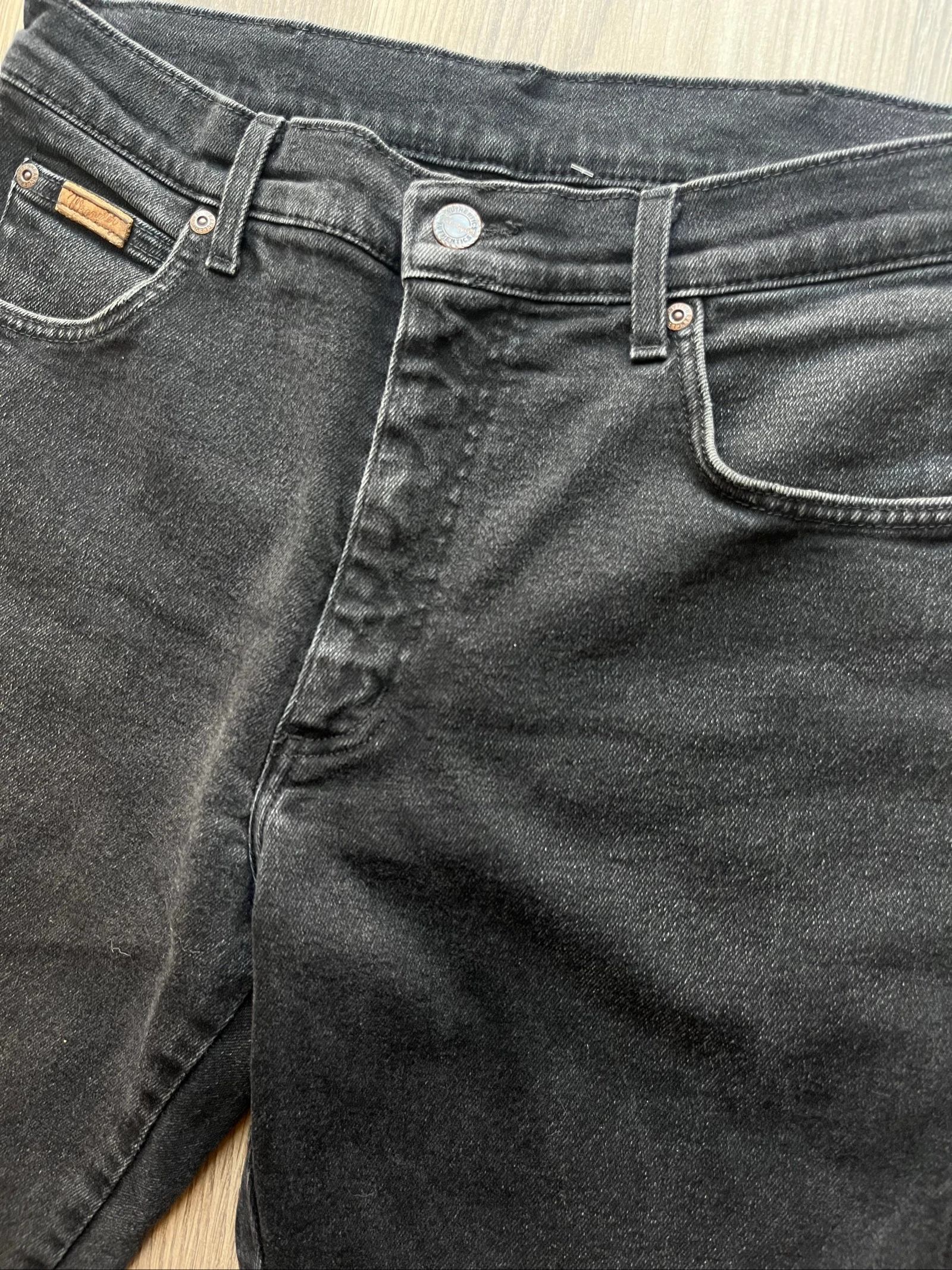Wrangler Jeans Denim Blue Vintage Y2K Archive Straight Regular Baggy Streetwear – photo 6